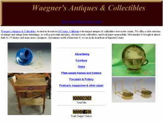 Antiques at Waegner's Antique Mall
