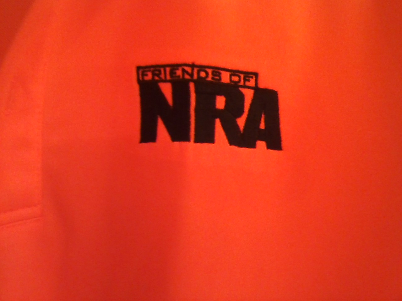 Friends of NRA 20th Anniversary shirt (1994-2014) banquet ticket and 4 stickers