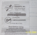 TRUEBITE -- Solid Carbide Broken Bolt & Stud Removers 1/4" coarse