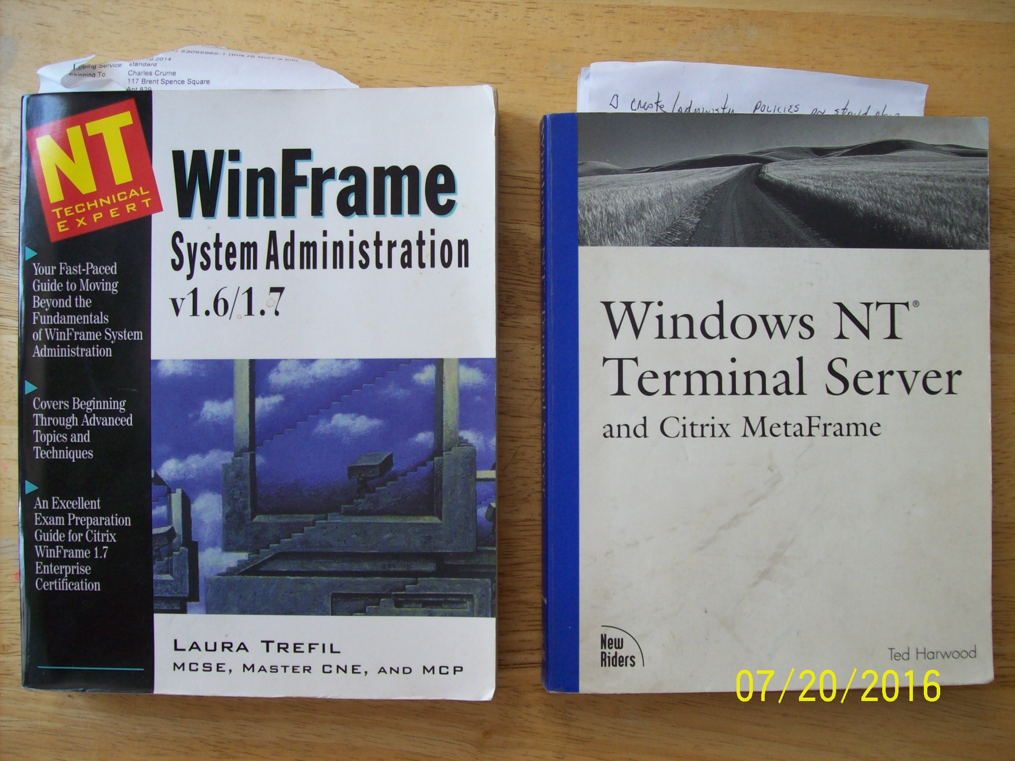 Windows Terminal Server Dual Boot NT4 and Citrix WinFrame v1.7 Enterprise & More