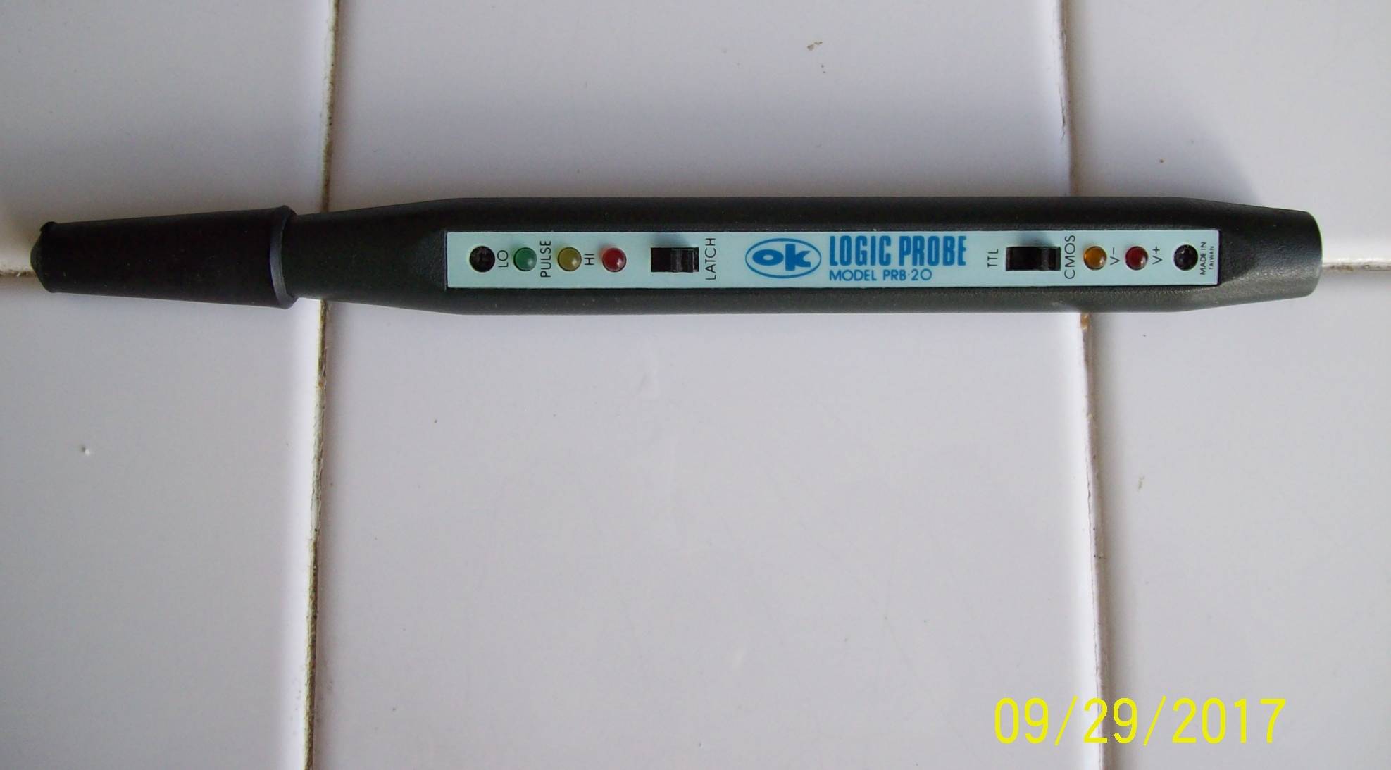 Vintage OK Digital Logic Probe -- Model PRB 20