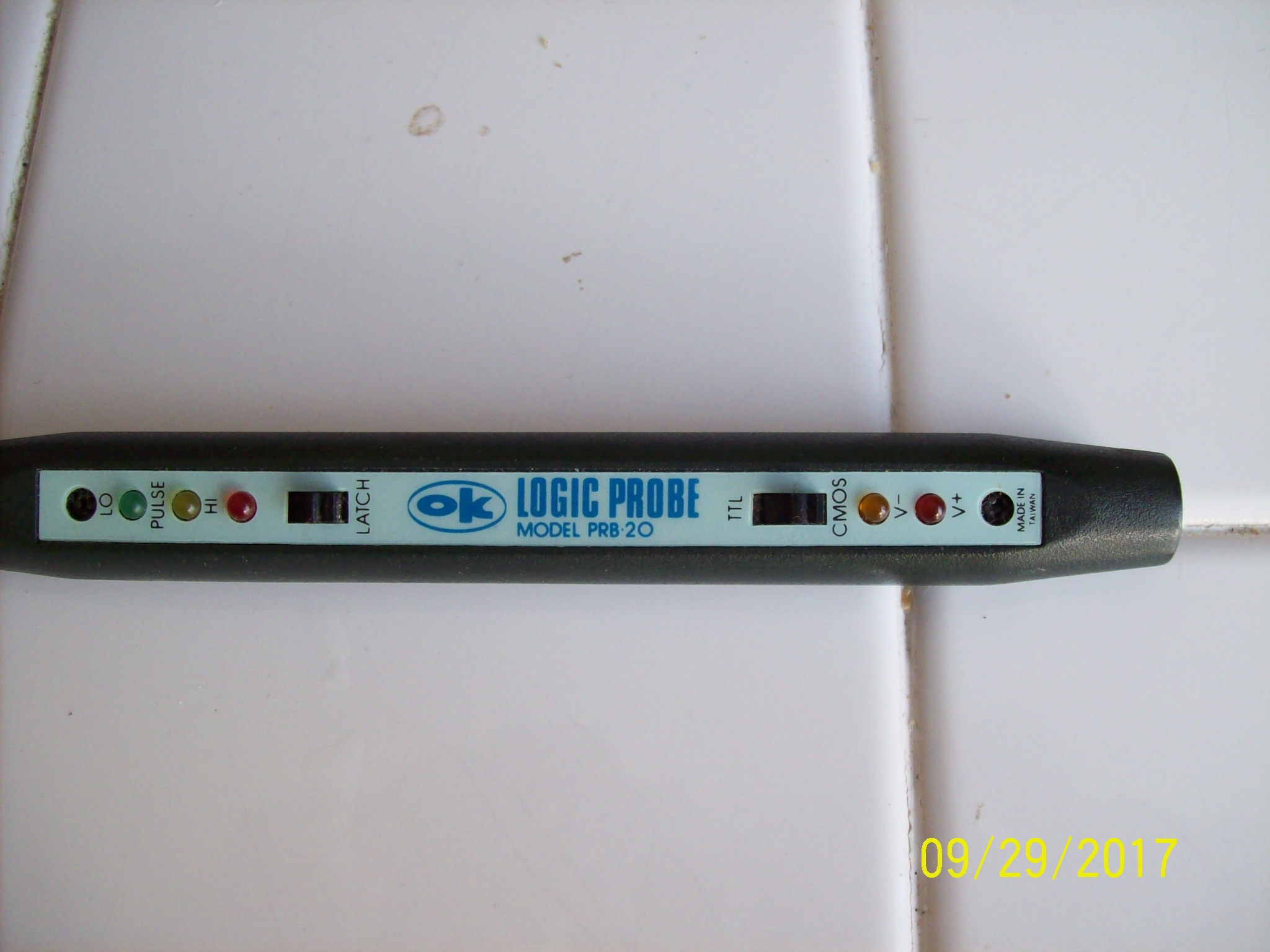 Vintage OK Digital Logic Probe -- Model PRB 20