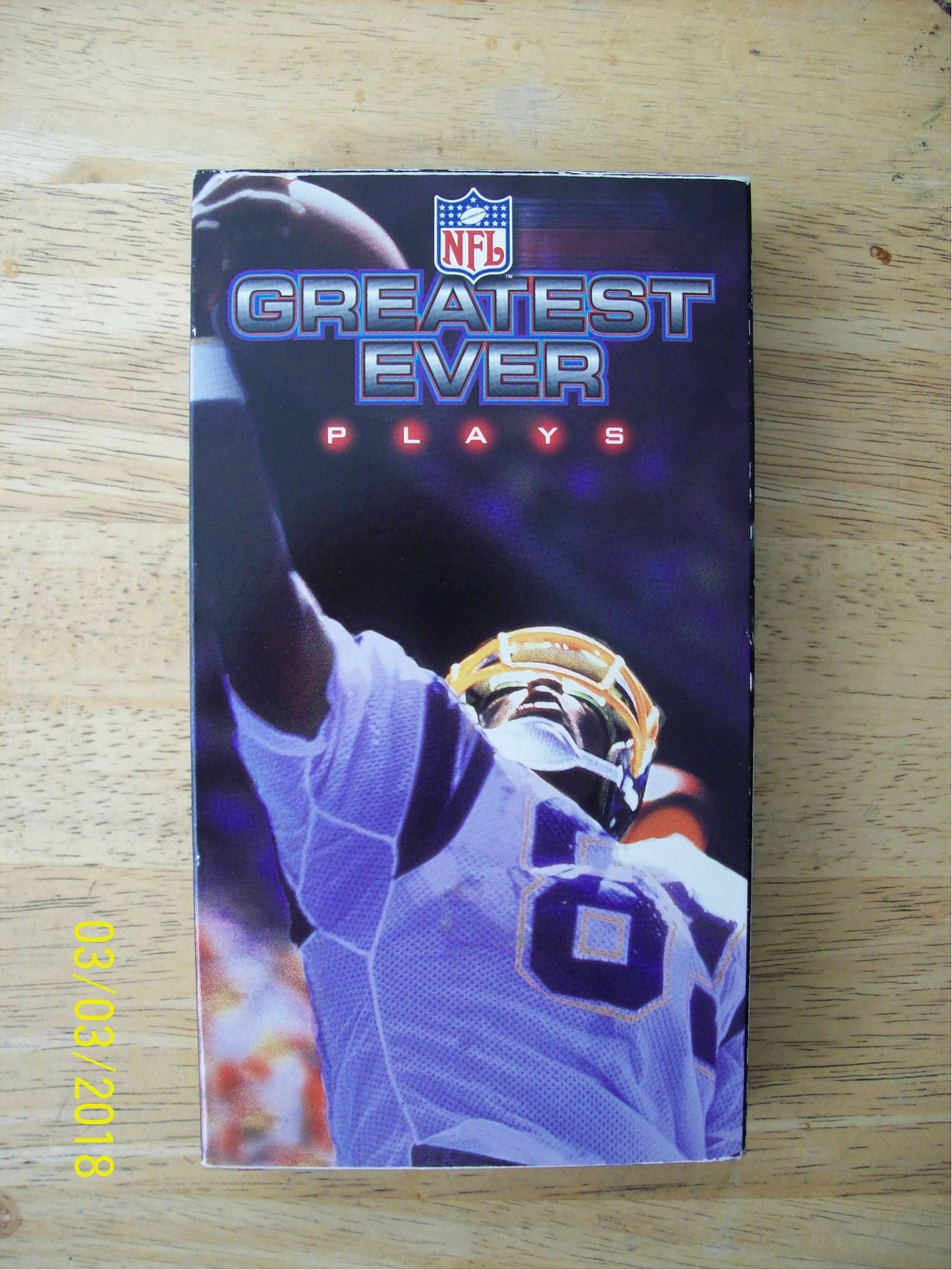 Greatest Ever NFL's Series Box Set Volumes 1-3 VHS