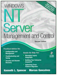 Windows NT Server Management and Control by Kenneth Spencer and Marcus Goncalves