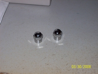 Valve Stem Caps -- Chrome