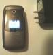 LG VX5400 Verizon GRAY Flip Phone AC charger - Very Good Condition CLEAN