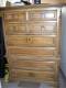 Thomasville 6 Drawer Dresser High Boy Chest of Drawers from 1967
