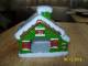 Vintage Porcelain Alpine Cottage Candle House Tealight Holder