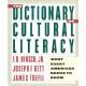 The Dictionary of Cultural Literacy: What Every American Needs to Know (Hardcover)
