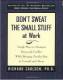 Don't Sweat the Small Stuff at Work (Paperback) by Richard Carlson
